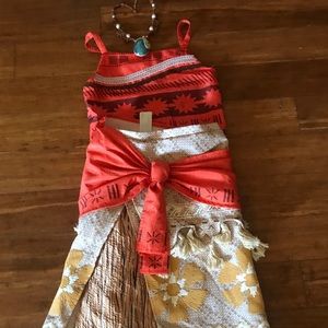 Disney Moana Costume Size 7/8